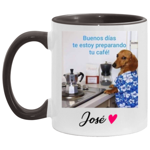 Name photo Mug -- Black accent -- Jose -- CC