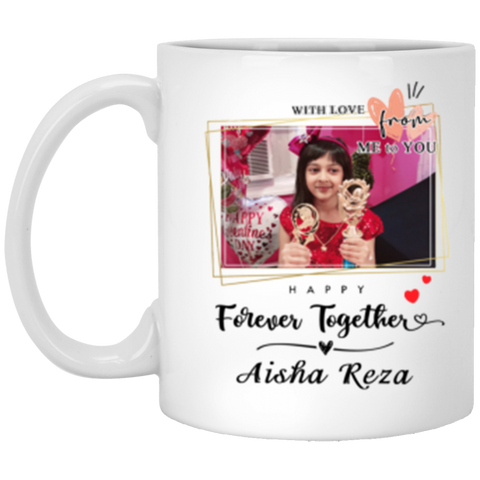 Couples Anniversary Mug -- Aisha Reza -- 11oz -- CC