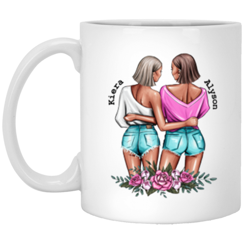 Friend Mug -- Kiera & Alyson -- 11oz -- CC