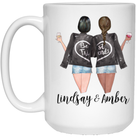Couple Mug -- Lindsay & Amber -- 15oz -- CC