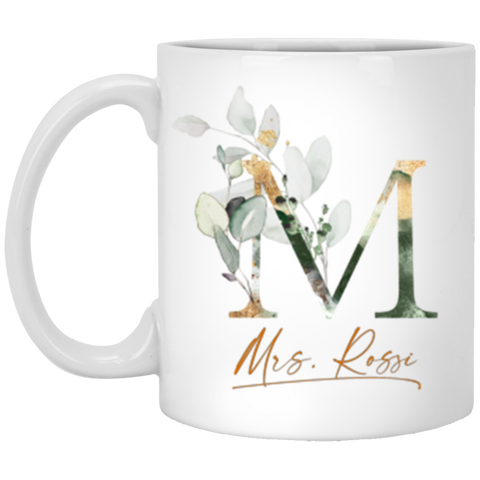 Name mug -- Mrs. Rossi -- 11oz -- CC