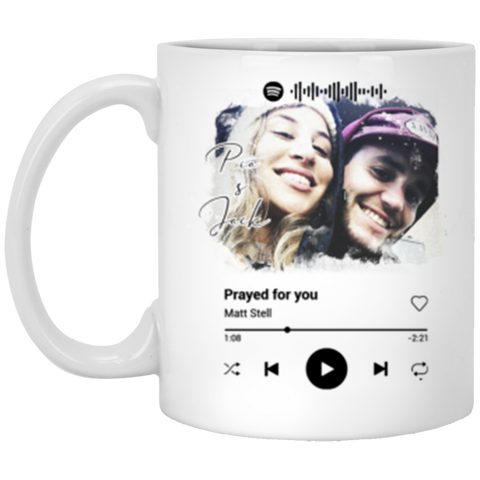 Couple Mug -- Pia & Jack -- 11oz -- CC