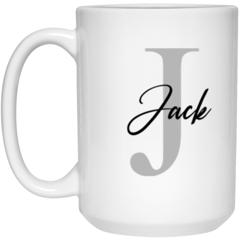 Name mug -- Jack (style 2) -- 15oz -- CC