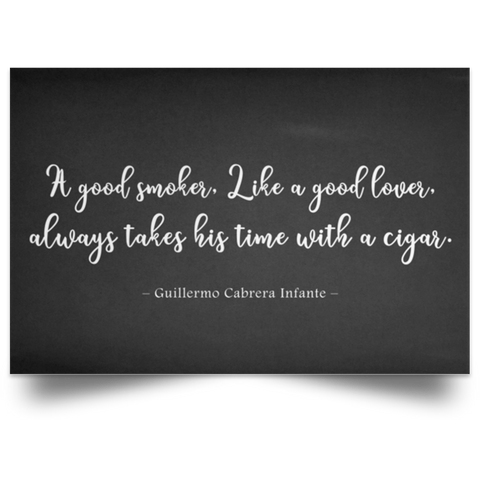 CC 18x12 Poster - Guillermo Cabrera Infante