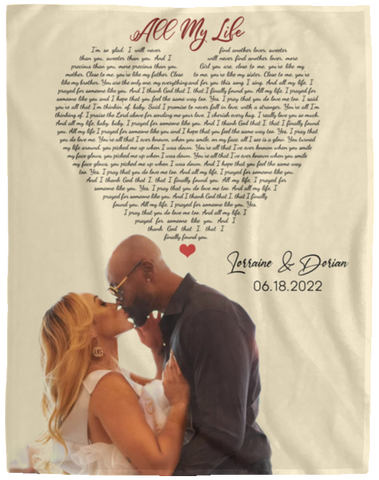 Cozy Blanket -- Lorraine & Dorian 06/18/2022 -- 60x80 -- CC