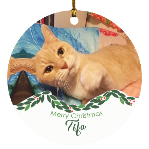 Pet Ornament -- Tifa -- Circle -- CC