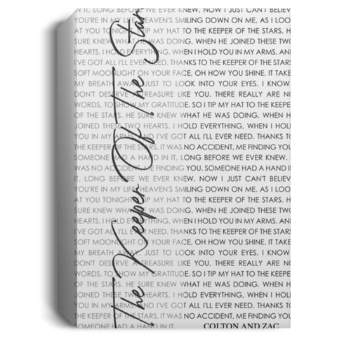 CC Canvas 1.5in - Keeper Of The Stars - Colton and Zac 2022