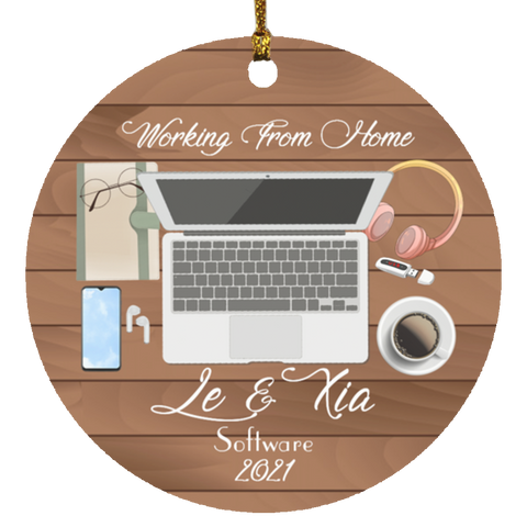 Home working Ornament -- Le & Xia Software -- CC