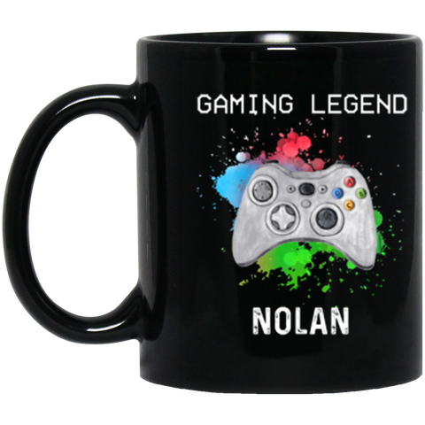 Gaming Legends -- 11 oz. Black Mug -- Nolan