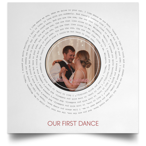 Vinyl -- Dillon & Ashleigh 06.06.2021 -- 16x16 -- CC