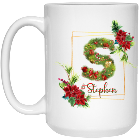 CC 15oz. White Mug - S Stephen Xmas