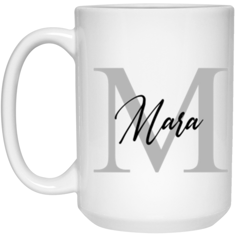 CC 15 oz. White Mug - Mara 2