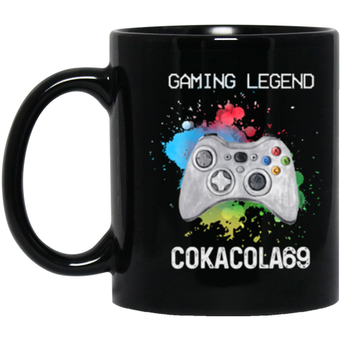 Game mug -- Cokacola69 -- 11oz Black -- CC
