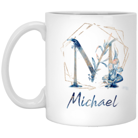 An Underwater Style -- 11 oz. White Mug -- Michael