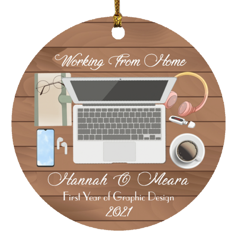 Home working Ornament --  Hannah O'Meara -- CC