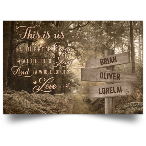 Street sign -- Brian Oliver Lorelai -- 12x18 -- CC