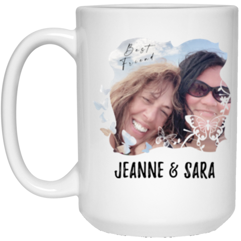 Couple Mug -- Jeanne & Sara -- 15oz -- CC