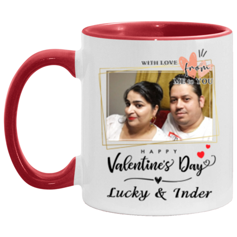 Valentine Mug --  Lucky & inder --  Red Accent -- CC