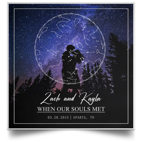 Star map --  Zach and Kayla 03/28/2015 -- 16x16 -- CC