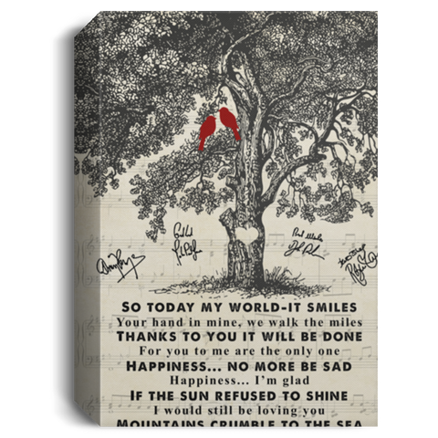 CC Portrait Canvas 1.5in Frame - Thank You - Design 2