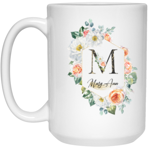 Name mug -- Mary Ann (style 4) -- 15oz -- CC