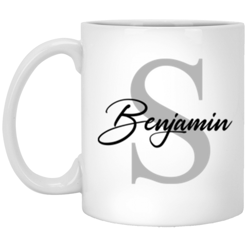 For One Love Beauty 11 oz. White Mug -- Benjamin Best Husband Ever