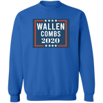 Wallen Combs 20 -- Unisex  Sweatshirt -- Royal Blue -- 2.1 -- CC