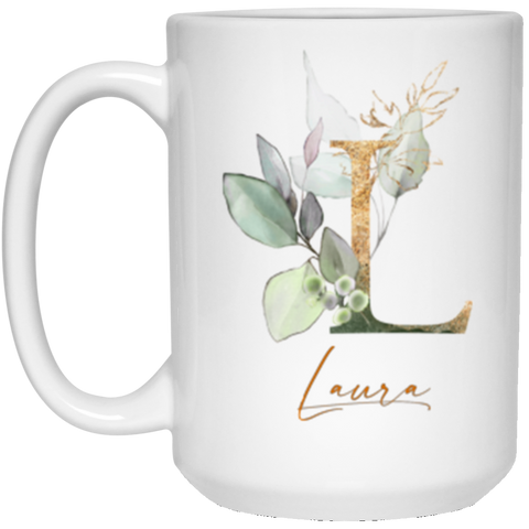 Name Mug(Botanica and Gold Herbs) -- Laura -- customcat