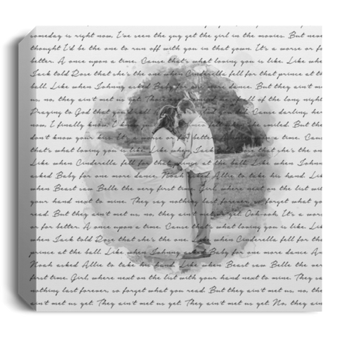 CC Canvas 16x16 - Jeremy & Felicia - 1.3 Met Us Yet