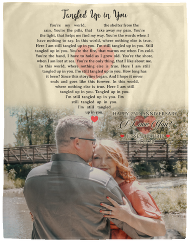 CC Cozy Plush Fleece Blanket 60x80 - Jesse & Laurie  -  10/25/20