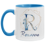 An Underwater Style -- 11 oz. Blue Accent -- Roxanne