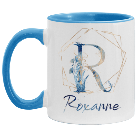 An Underwater Style -- 11 oz. Blue Accent -- Roxanne