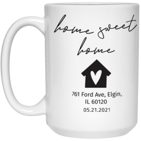 New Home -- 15 oz. White -- 761 Ford Ave