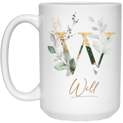 Name Mug(Botanica and Gold Herbs) -- 15oz --Will-- customcat