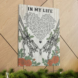 Canvas Gallery Wraps 18x24 Printify - In My Life - Design 21