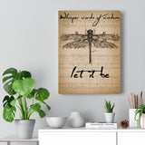 Let-It-Be -- Canvas 12"X16" -- 6