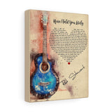 Lyrics -- Have I Told You Lately -- Canvas 8x10 -- Printify