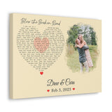 Lyrics Song -- Canvas 12"X16" -- Drew & Cara Feb 3, 2023