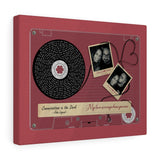 Cassettes-Tape Prints -- Canvas 11"X14" -- Charlie & Maverick