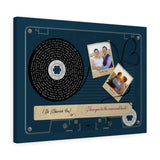 Cassette -- Vin & Amy 10.10.2020 -- Canvas 18x24 -- Printify