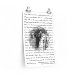 Lyrics -- Brandon & Amy 03.24.2019 -- 12x18 -- Printify