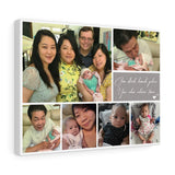 Photos Collages Prints -- Canvas 12"X16" -- Yeu cha