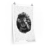 Lyrics -- Kirby & Lily 12•19•2020 -- 20x30 -- Printify
