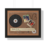 Cassettes-Tape Prints -- Black framed poster/ 16"x20" --  The "WE" Team