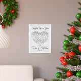 Printify 11x14 Poster - Dan & Helena - Tangled Up