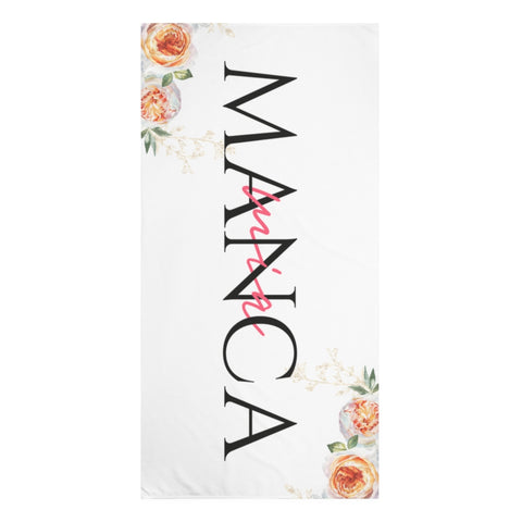 Couple Beach -- Standard Beach Towel, 30x60 -- Manca/ Mia