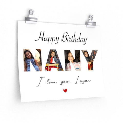 Photo Collage Prints -- poster/ 11''x14'' -- NANY