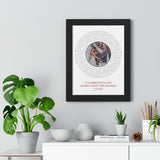 Printify Black Framed 12x16 Poster - A Celebration of Love - Nevada County Fair Grounds 11/13/2021