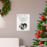 Lyrics -- Terry &Tina 5.29.2021 -- 11x14 -- Printify