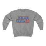 Wallen Combs 20 -- Unisex Crewneck Sweatshirt -- Sport Grey -- 1.3 -- printify